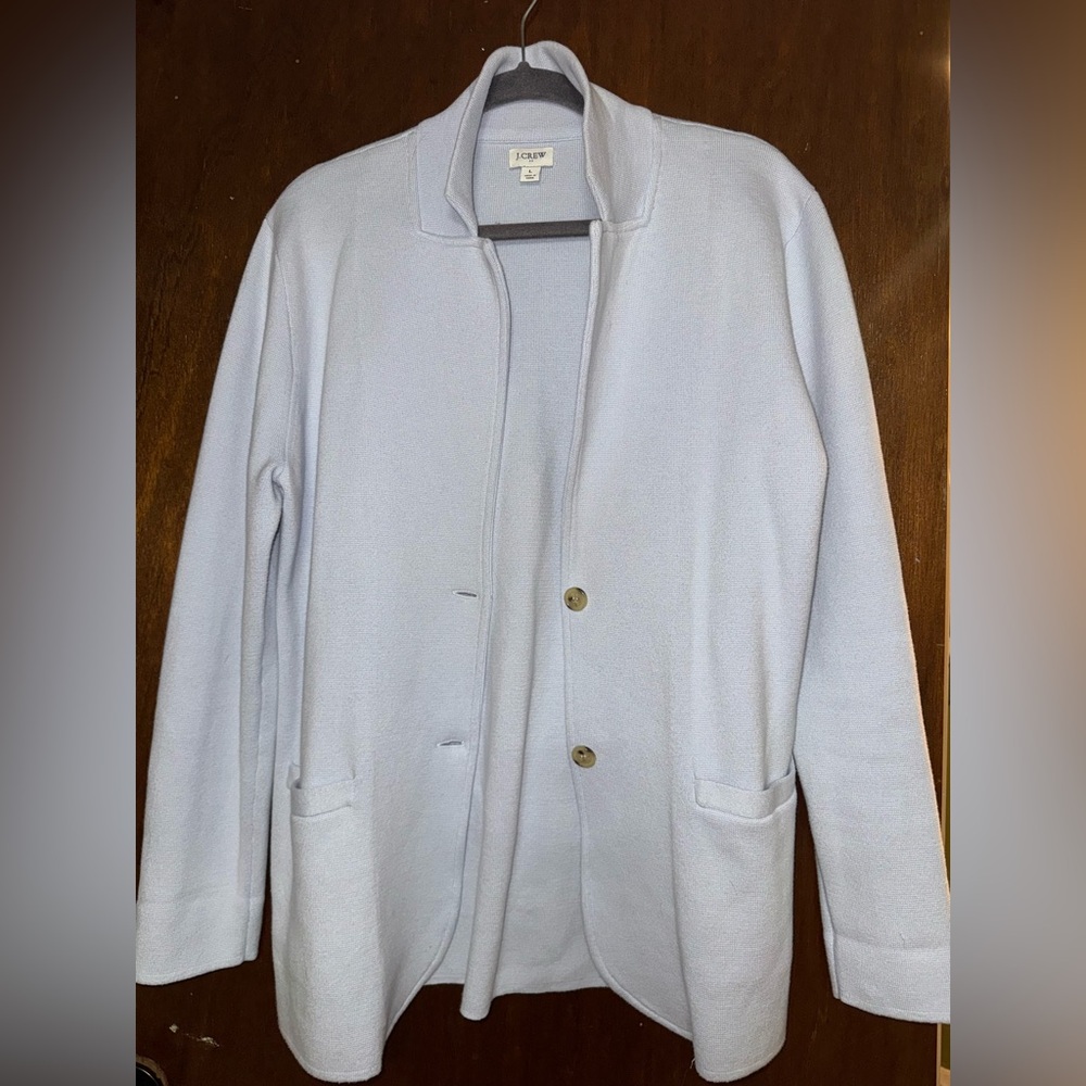 J. Crew Sweater-Blazer Women's Large $118